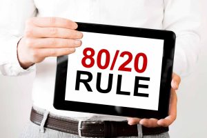What is the 80 20 Rule for Social Media?