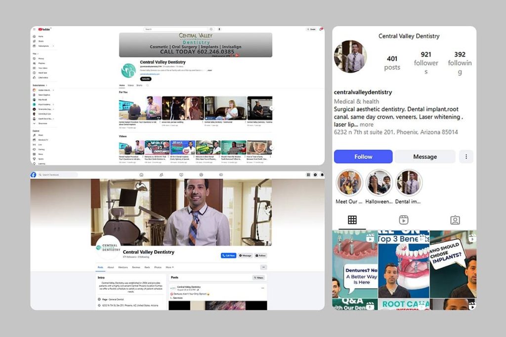Our Social Marketing Portfolio - Central Valley Dentistry