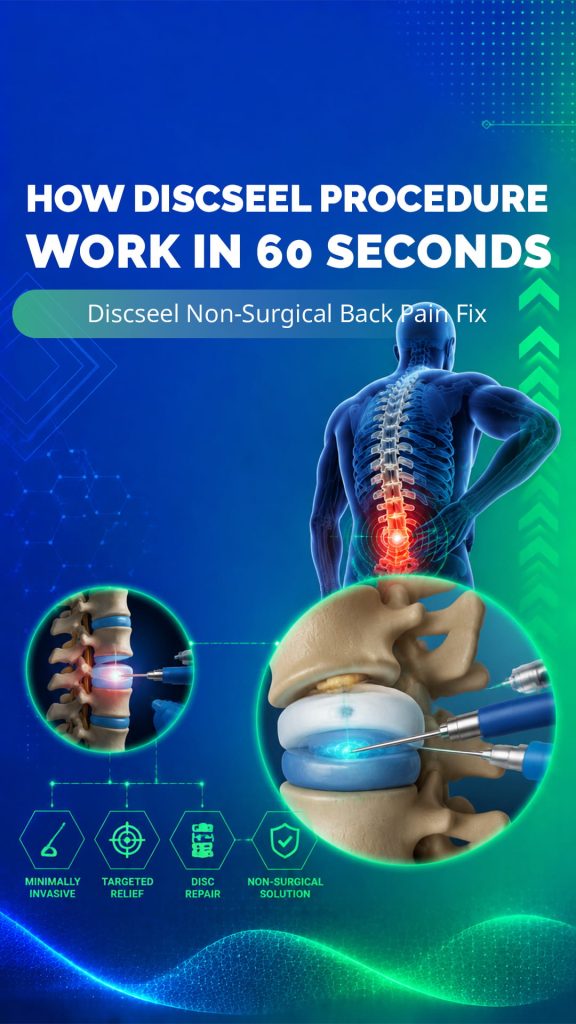 How Discseel Procedure Work in 60 Seconds | Discseel Non-Surgical Back Pain Fix